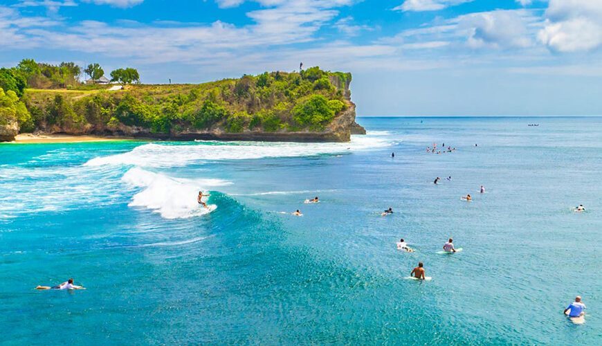 Suluban Beach Uluwatu Temple