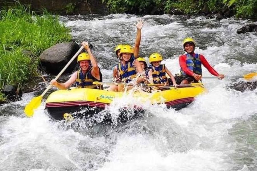 Ayung River White Water Rafting Adventure in Bali